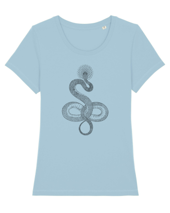 Șarpe - model negru  Sky Blue