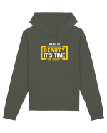 Wake Up Beauty is Time To Beast Hanorac Unisex Drummer