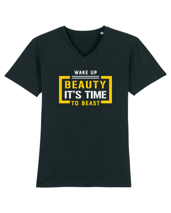 Wake Up Beauty is Time To Beast Black
