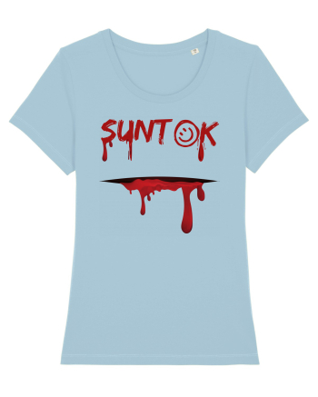 Sunt ok Halloween Sky Blue