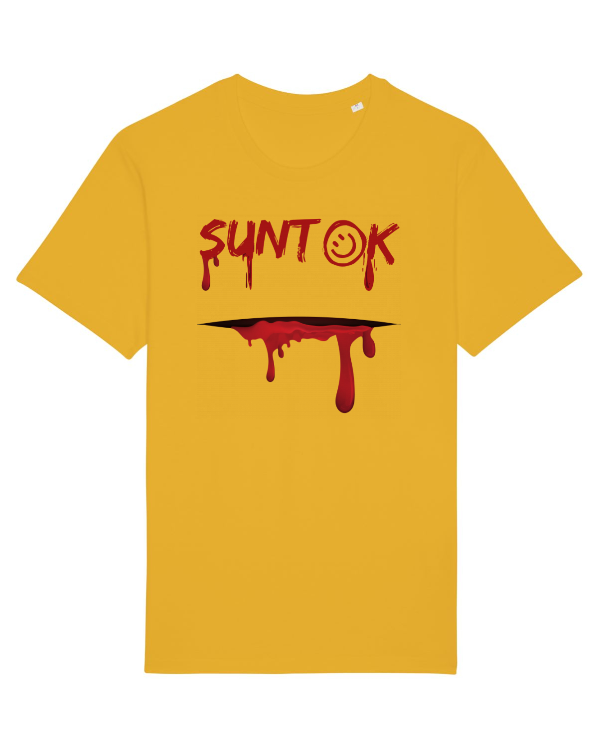 Tricou mânecă scurtă Unisex Rocker Spectra Yellow