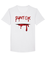 Sunt ok Halloween Tricou mânecă scurtă guler larg Bărbat Skater