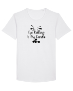 Eye Rolling is My Cardio Tricou mânecă scurtă guler larg Bărbat Skater