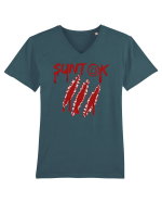 Sunt ok Halloween Tricou mânecă scurtă guler V Bărbat Presenter