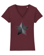 Halloween Captain America  Tricou mânecă scurtă guler V Damă Evoker