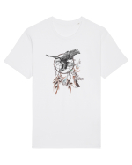 Vultur în Dreamcatcher Tricou mânecă scurtă Unisex Rocker