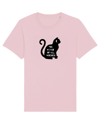 Black Witch  Cat Cotton Pink