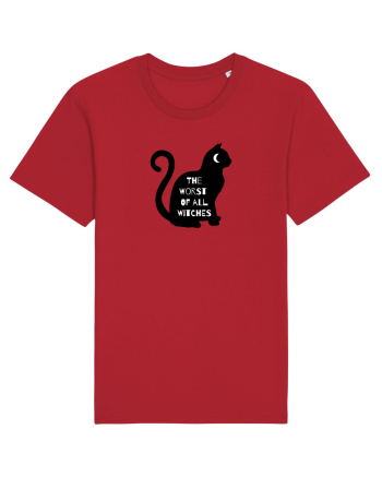 Black Witch  Cat Red
