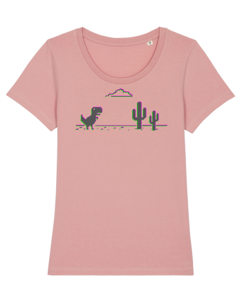 Dino Google Glitch Canyon Pink