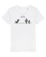 Dino Google Glitch Tricou mânecă scurtă  Copii Mini Creator