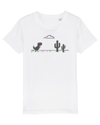 Dino Google Glitch White