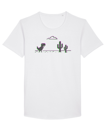 Dino Google Glitch White