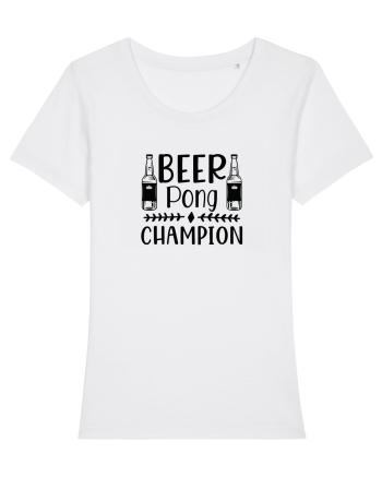 Beer Pong Champion White