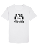 Beer Pong Champion Tricou mânecă scurtă guler larg Bărbat Skater