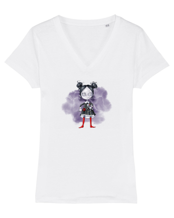 Girl Vampire White