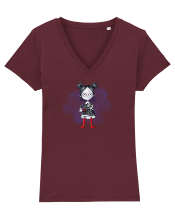 Girl Vampire Burgundy