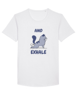 And Exale Tricou mânecă scurtă guler larg Bărbat Skater