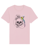 Craniu cu Colibri Tricou mânecă scurtă Unisex Rocker