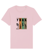 Vintage Yoga Poses Tricou mânecă scurtă Unisex Rocker