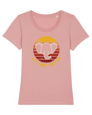 Retro Yoga Elephant Canyon Pink