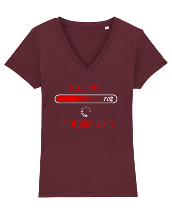 Uploading Virus Burgundy