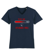 Uploading Virus Tricou mânecă scurtă guler V Bărbat Presenter
