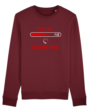 Uploading Virus Burgundy