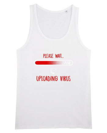Uploading Virus White