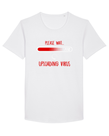 Uploading Virus White