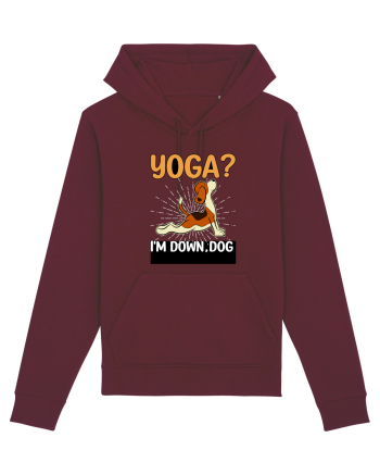 Yoga Down Dog Burgundy