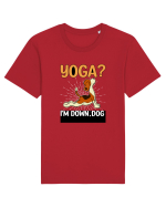 Yoga Down Dog Tricou mânecă scurtă Unisex Rocker