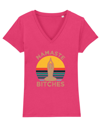 Namaste Bitches Raspberry