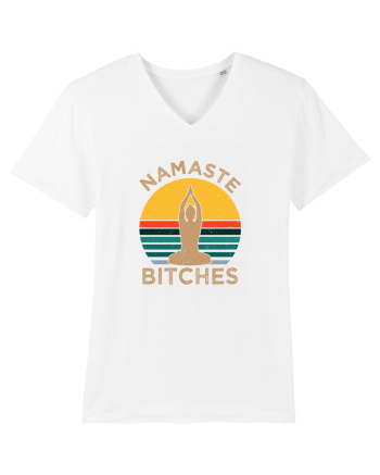 Namaste Bitches White