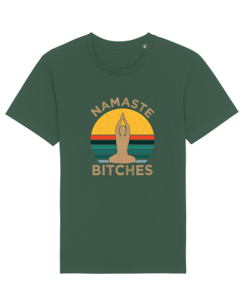 Namaste Bitches Bottle Green