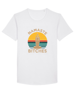 Namaste Bitches Tricou mânecă scurtă guler larg Bărbat Skater