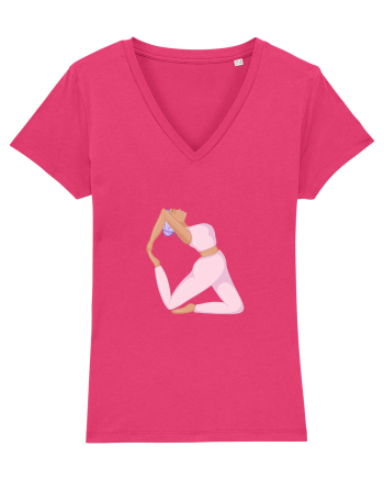 Pink Yoga Girl Raspberry