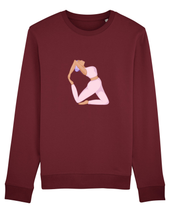 Pink Yoga Girl Burgundy