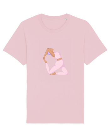 Pink Yoga Girl Cotton Pink