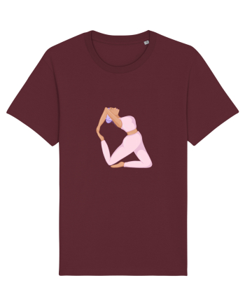 Pink Yoga Girl Burgundy