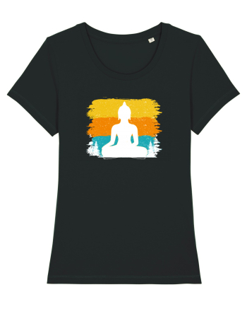 Retro Buddha Black