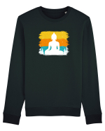 Retro Buddha Bluză mânecă lungă Unisex Rise
