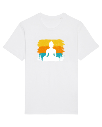 Retro Buddha White