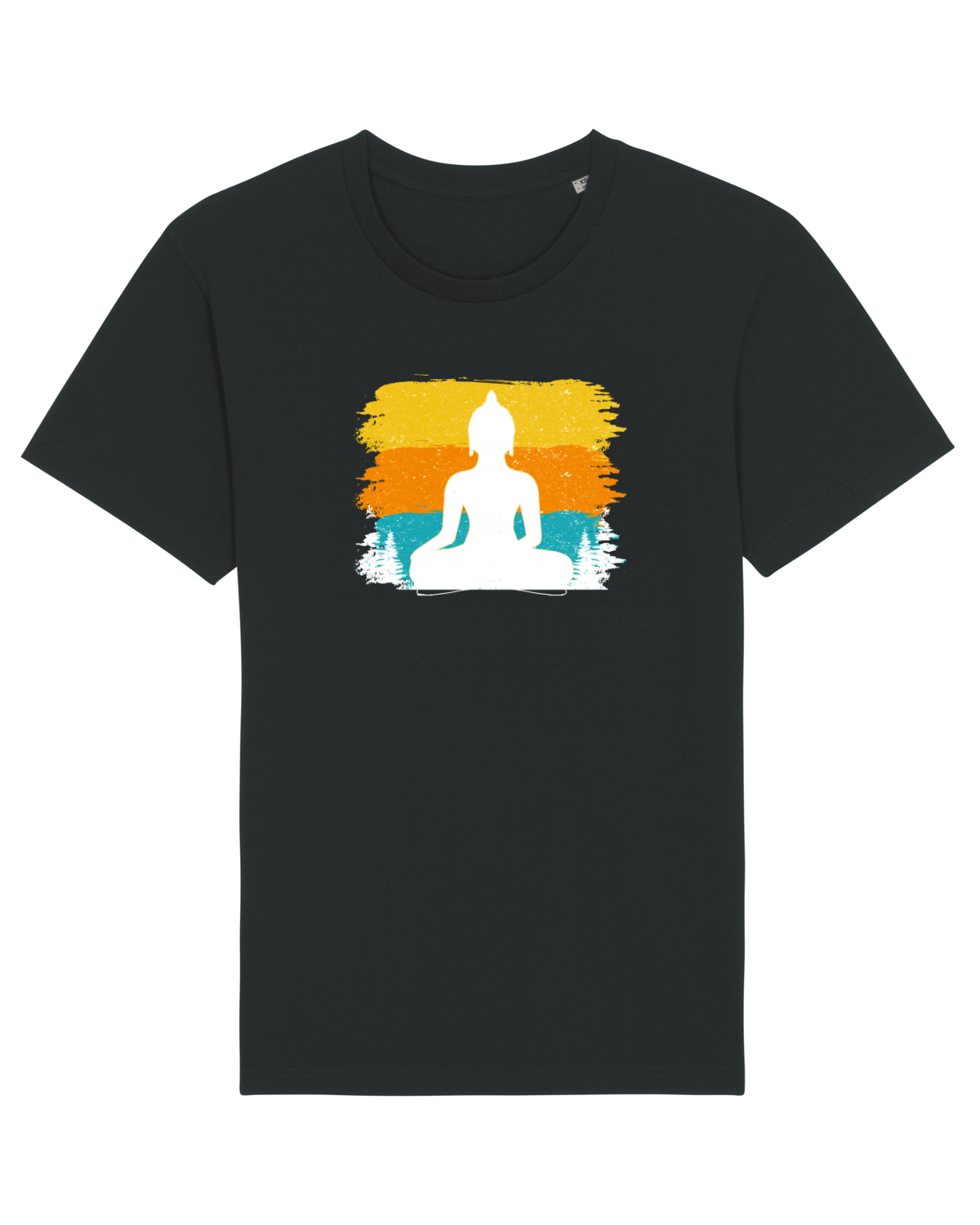 Tricou mânecă scurtă Unisex Rocker Black