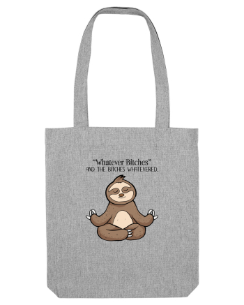 Sloth Yoga Design Heather Grey