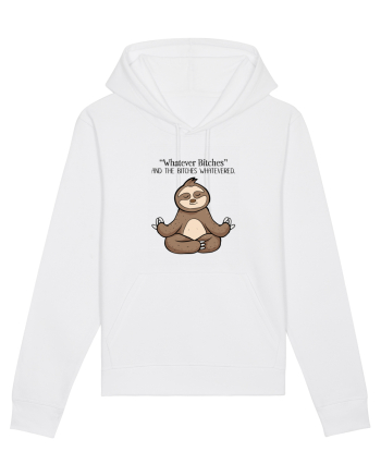 Sloth Yoga Design White