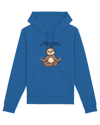 Sloth Yoga Design Royal Blue