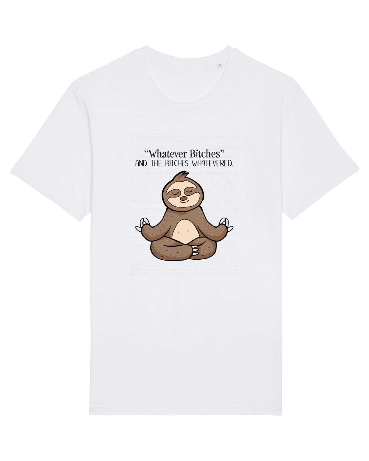Tricou mânecă scurtă Unisex Rocker White