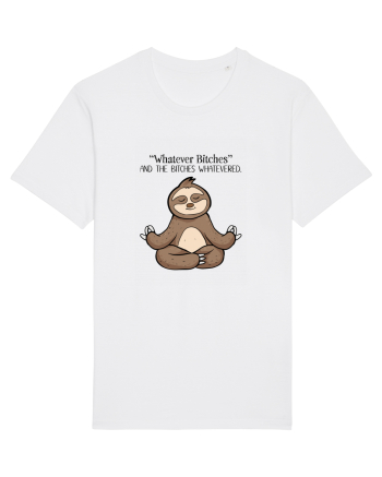 Sloth Yoga Design White