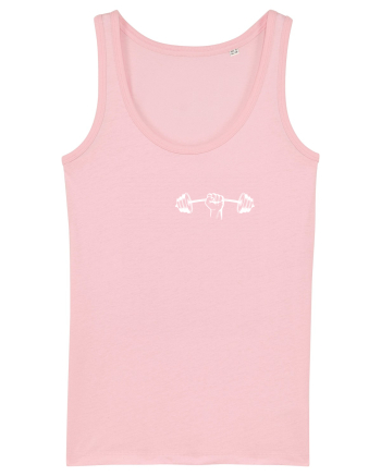 Weight lifting Cotton Pink