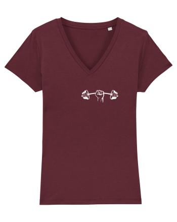 Weight lifting Burgundy